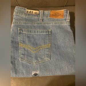 Harley-Davidson Light Blue Straight Men's Jeans
